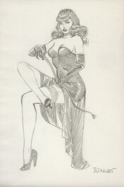 Philippe Berthet - Poison Ivy - Original Illustration