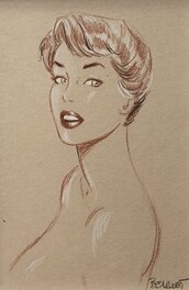 Philippe Berthet - Visage - Original Illustration