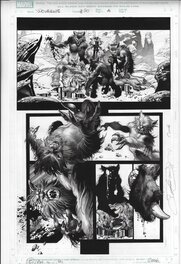 Simone Bianchi - Wolverine 50 page 4 - Planche originale