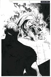 Olivier Coipel - Thor & Captain America - Planche originale