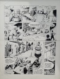 Franz - Lester Cockney La déchirure p.10 - Planche originale