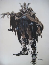 Mike Ploog Ralph Bakshi Lord of the Ring Ringwraith Concept Art