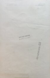 Verso de la planche Verso de la planche