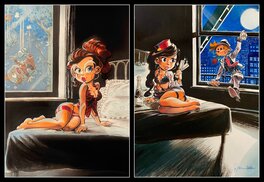 Dan Verlinden - Petit Spirou devenu grand - Original Illustration