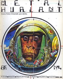 Metal Hurlant N°4 (premier plat) - Octobre 1975 Metal Hurlant N°4 (premier plat) - Octobre 1975