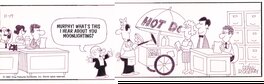 Frank Ridgeway - Mr Abernathy - 11-17 - Strip hot dog * - Comic Strip