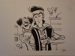 Joey Potargent - Bashir - Original Illustration