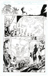 Marc Silvestri - Cyberforce #11 p17 - Planche originale