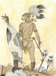 Détail 1 : le guerrier à l'iWisa Détail 1 : le guerrier à l'iWisa