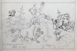 Le croquis préparatoire Le croquis préparatoire