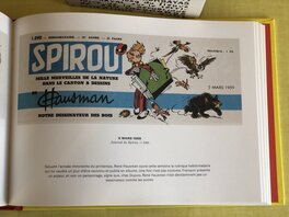 Publication dans l'ouvrage " Les bandeaux-titres par Franquin du Journal Spirou 1953-1960"