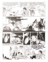 Planche originale - Jeremiah, vol. 2, Du sable Plein les dents, pág 7