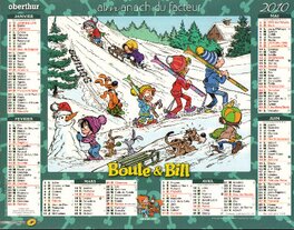 Boule et Bill calendrier et puzzles Boule et Bill calendrier et puzzles