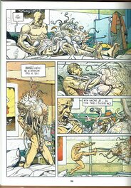 La Planche de Moebius en Français ...., et ma Comparaison au Monstre de La Couverture Refusé....avec ce Parasite