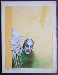 L'original Refusé par Seghers avec annotation en Bas et Précision .... , Peinture Acrylique de Kelek au Format entier de : 35 X 46 Cm L'original Refusé par Seghers avec annotation en Bas et Précision .... , Peinture Acrylique de Kelek au Format entier de : 35 X 46 Cm