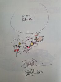 Dédicace Spirou - Jean-Claude Fournier