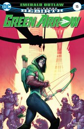 Green Arrow: Rebirth (#15, cover) Green Arrow: Rebirth (#15, cover)