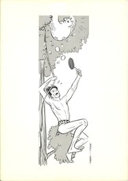 Clarke - Clarke - Tarzan - Original Illustration