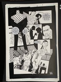 Eduardo Risso - 100 Bullets #43 pg5 - Planche originale