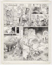 Enki Bilal - Le Vaisseau de pierre - Planche originale