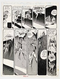 Bernard Hislaire - Bidouille et Violette, Tome 3, La Reine des glaces - Planche originale