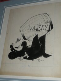 Luciano Bottaro - Luciano BOTTARO, Whisky illustration - Original Illustration