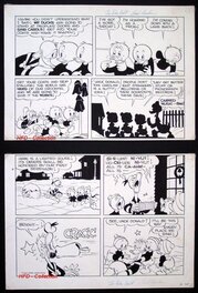 Carl Barks - Silent Night - Œuvre originale