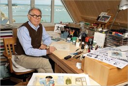 Juillard dans son atelier Juillard dans son atelier