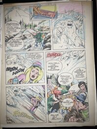 Jean-Yves Mitton - Sos AVALANCHES page 5 - Planche originale