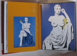 1 Pages 1 , 2 du Art Book avec des Peintures de Alex Varenne