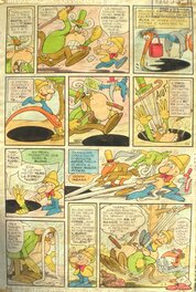 Benito Jacovitti - Jacovitti, Tarallino, 1972 - Planche originale