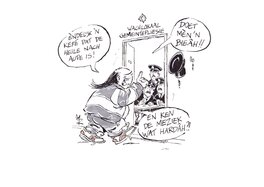 Marnix Rueb | Haagse Harry | Cartoon Wachlokaal