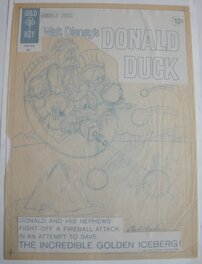 Carl BARKS, original pencil cover for the Gold Key publ.