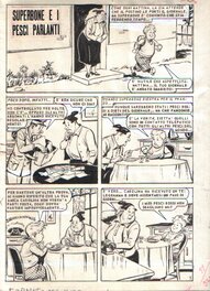 Erio Nicolò - Erio Nicolò, Superbone (il Monello) - Comic Strip