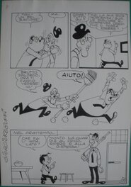 Giorgio Rebuffi - Rebuffi, Cucciolo e Beppe, 1968  (Pipo) - Planche originale