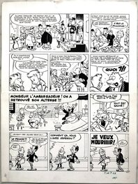 Greg - Greg, Zig et Puce, Les frais de la princesse - (1970) - Planche originale