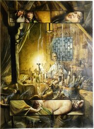 Emmanuel Civiello - La dynastie des dragons - Planche originale