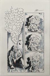 Planche originale - Jeff Lemire - Mazebook - Issue 3 p13