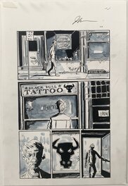 Planche originale - Jeff Lemire - Mazebook - Issue 3 p34