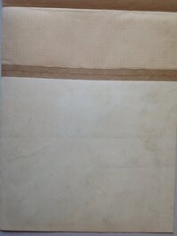 Le verso de la Couverture originale de Chott Robin 29 au format entier de 26 x 33 Cm Le verso de la Couverture originale de Chott Robin 29 au format entier de 26 x 33 Cm