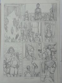 Francesco Trifogli - Sirènes et Vikings 4 p 18 - Planche originale