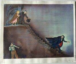 Illustration originale - Richard Sala - Dracula 18