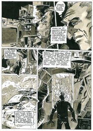 Mietek Fijał - Anthologie polonaise de la bande dessinée - 3 - L'homme dans une éprouvette - Planche originale