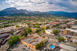 La ville de Durango (Colorado) aujourd'hui La ville de Durango (Colorado) aujourd'hui