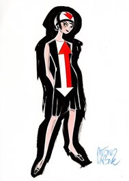 Antonio Lapone - Robe de Dame ou The Right Direction - Comic Strip