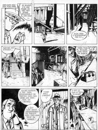 Alain Dodier - Alain Dodier - Jerome K Jerome Bloche T2 p41 - Planche originale