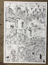 Xavier Fourquemin - Planche 37 ISSUE DE "COMMUNARDES !" TOME 3 - Comic Strip