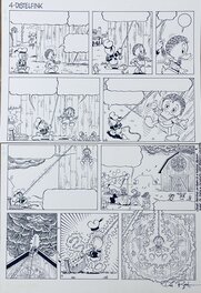 Picsou - Planche originale