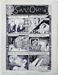 Comic Strip - Richard Sala - Hypnotic Tales - Strange Question p01