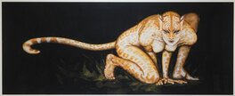 Carnivore II (one of Olivia's famous paintings sold for 60k) Carnivore II (one of Olivia's famous paintings sold for 60k)